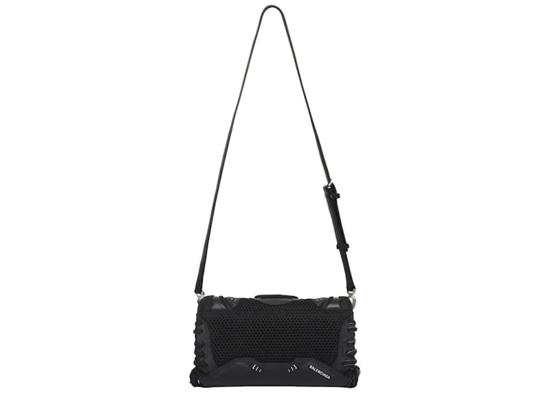 Balenciaga SneakerHead Shoulder Bag Black