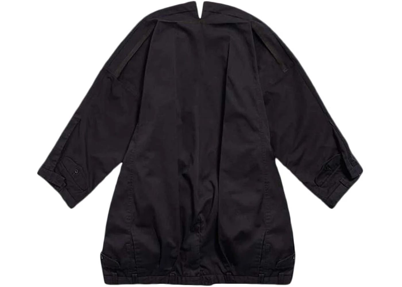 Balenciaga LS Vareuse Dress Navy