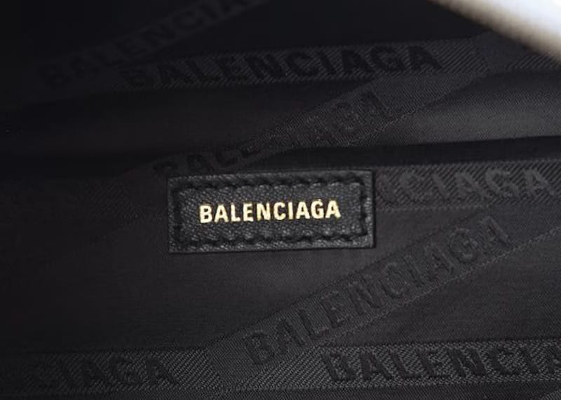 Balenciaga Souvenir Graffiti Belt Bag XXS White
