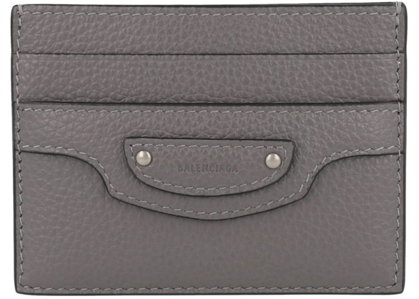 Balenciaga Neo Classic Card Holder Grey