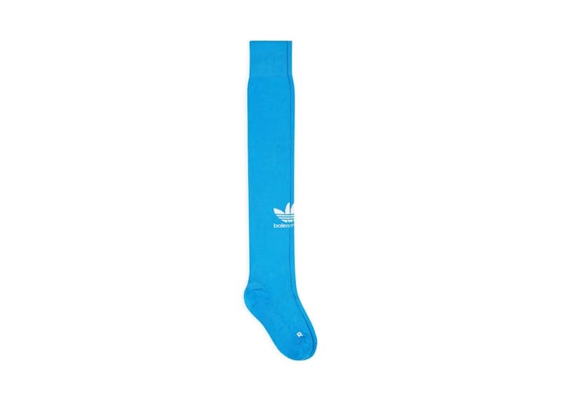 Balenciaga x adidas Mens Soccer Socks Blue