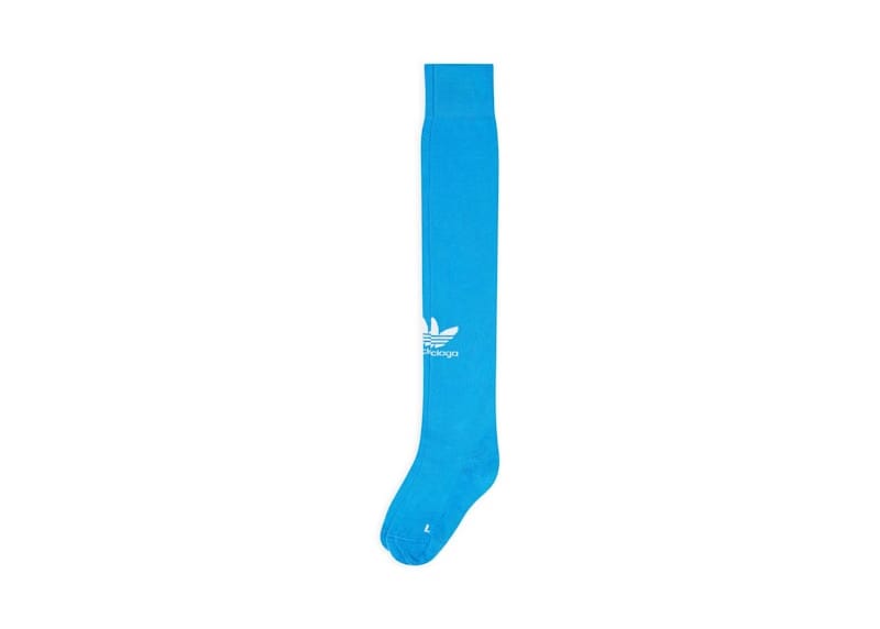 Balenciaga x adidas Mens Soccer Socks Blue