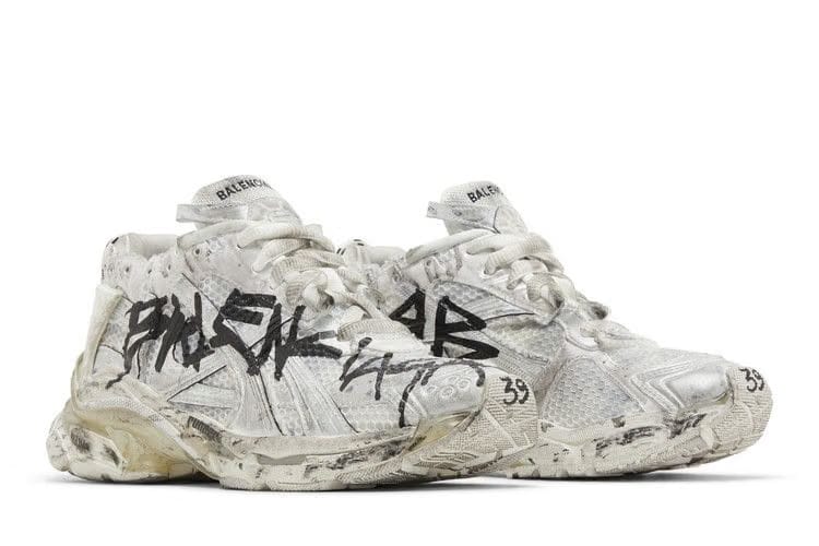 Balenciaga Runner Graffiti White Black (Women's)