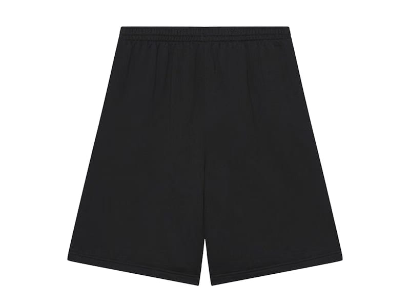 Balenciaga Sporty B Basketball Shorts Black/White