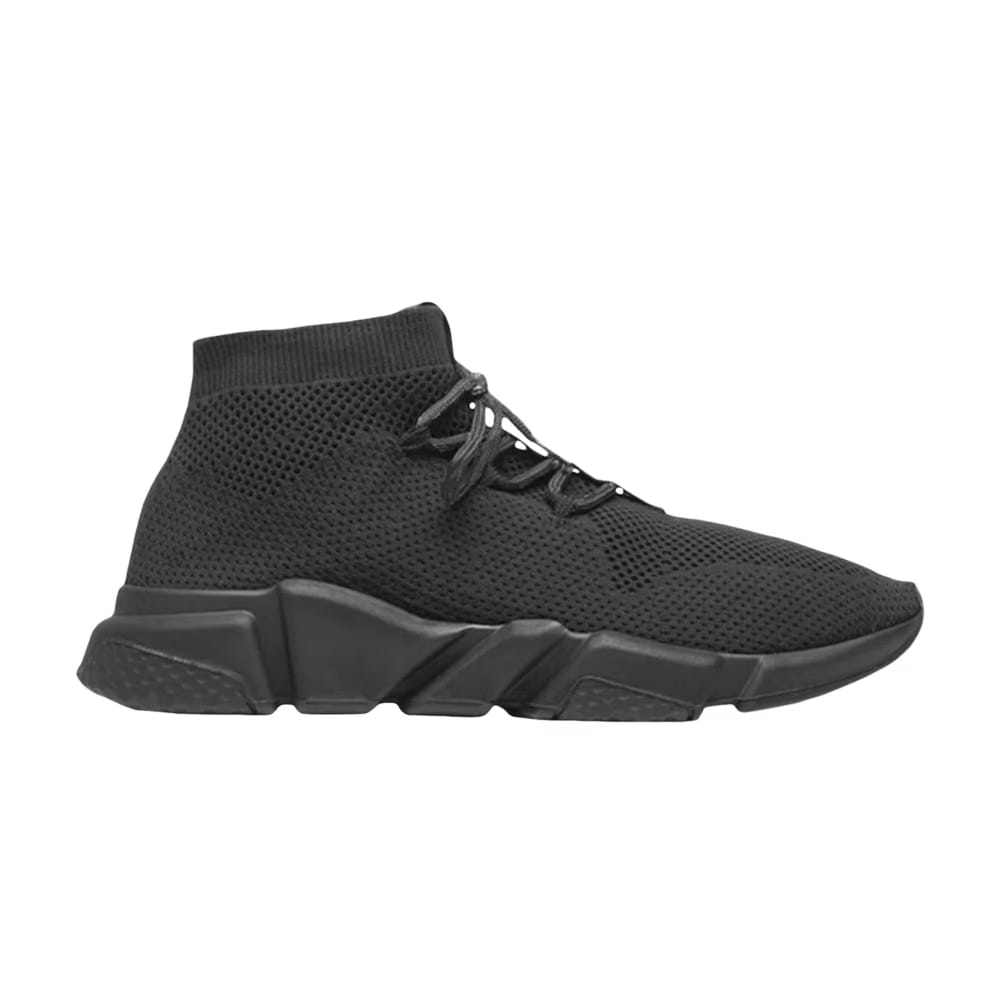 Balenciaga Speed Trainer Lace Up Black/Black