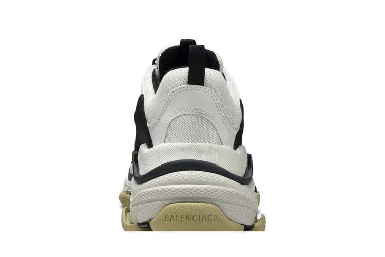 Balenciaga Triple S White Black