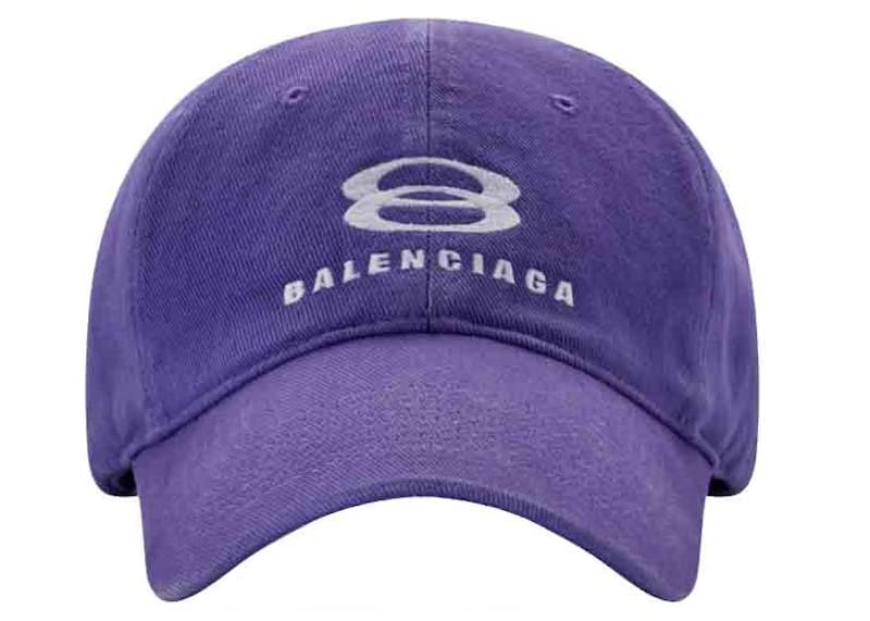 Balenciaga Unity Snowboard Cap (Men) Purple