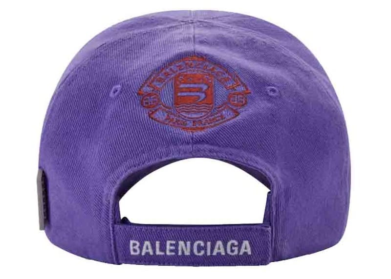 Balenciaga Unity Snowboard Cap (Men) Purple