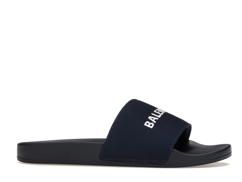 Balenciaga Pool Slide Navy