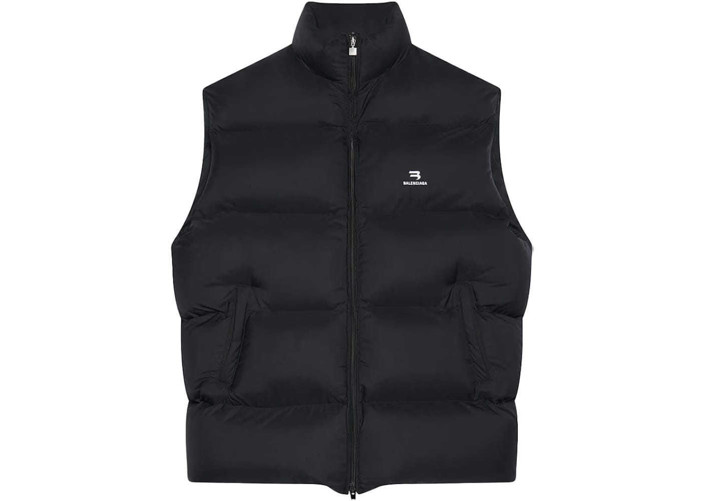 Balenciaga Sporty B Cosy Gilet Black/White