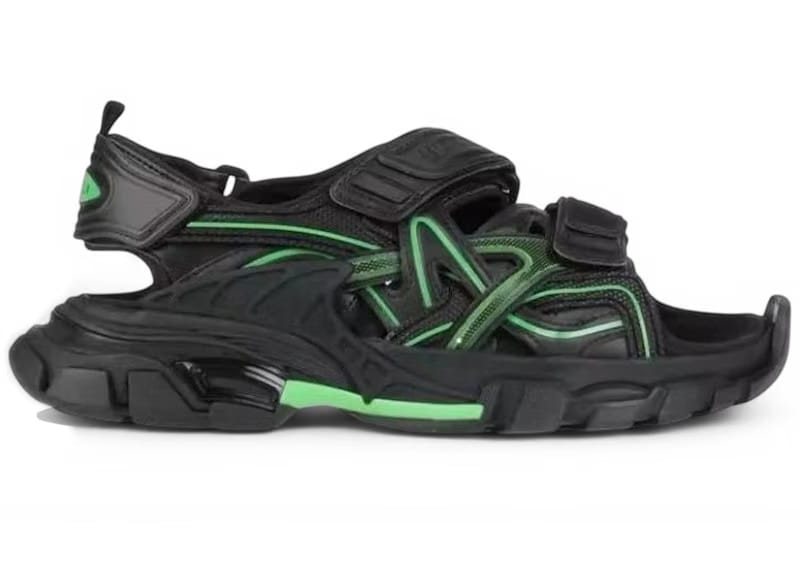 Balenciaga Track 2.0 Sandal Black Green (Women's)