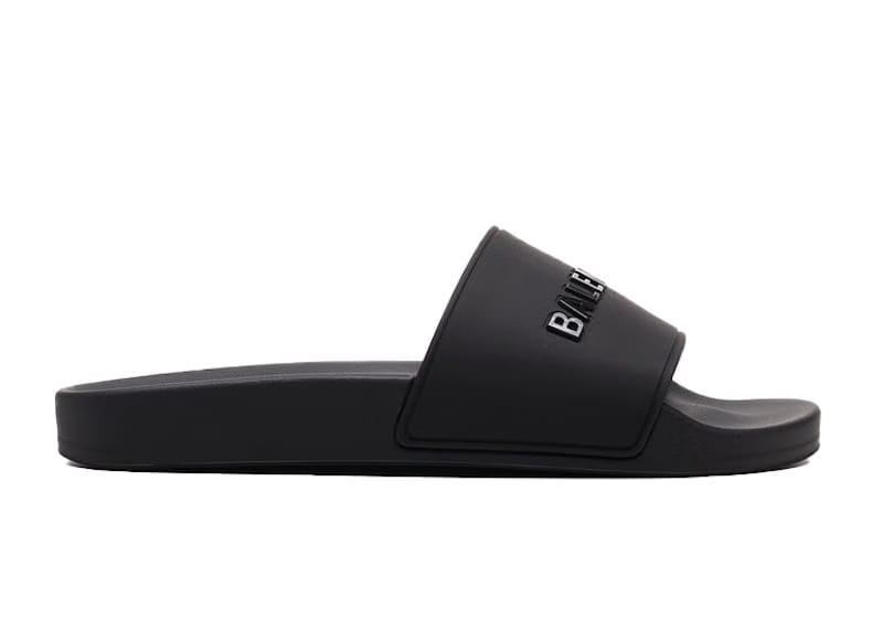 Balenciaga Pool SIides Black