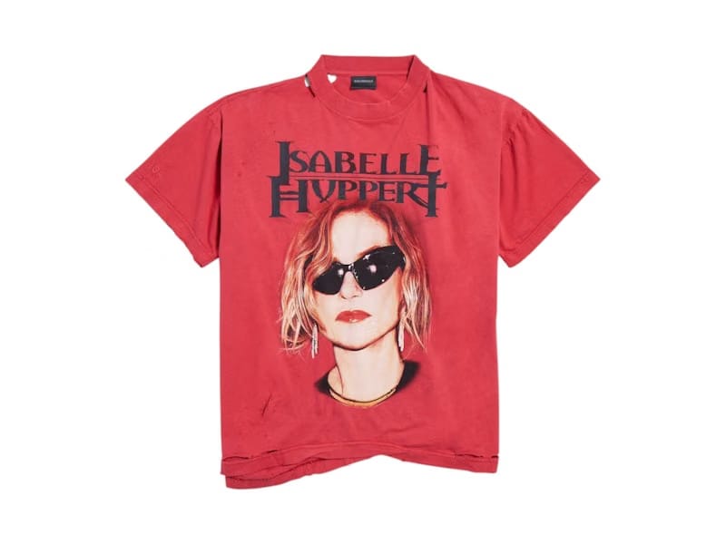Balenciaga Ambassador Fanclub Series - Isabelle Boxy T-Shirt Faded Red