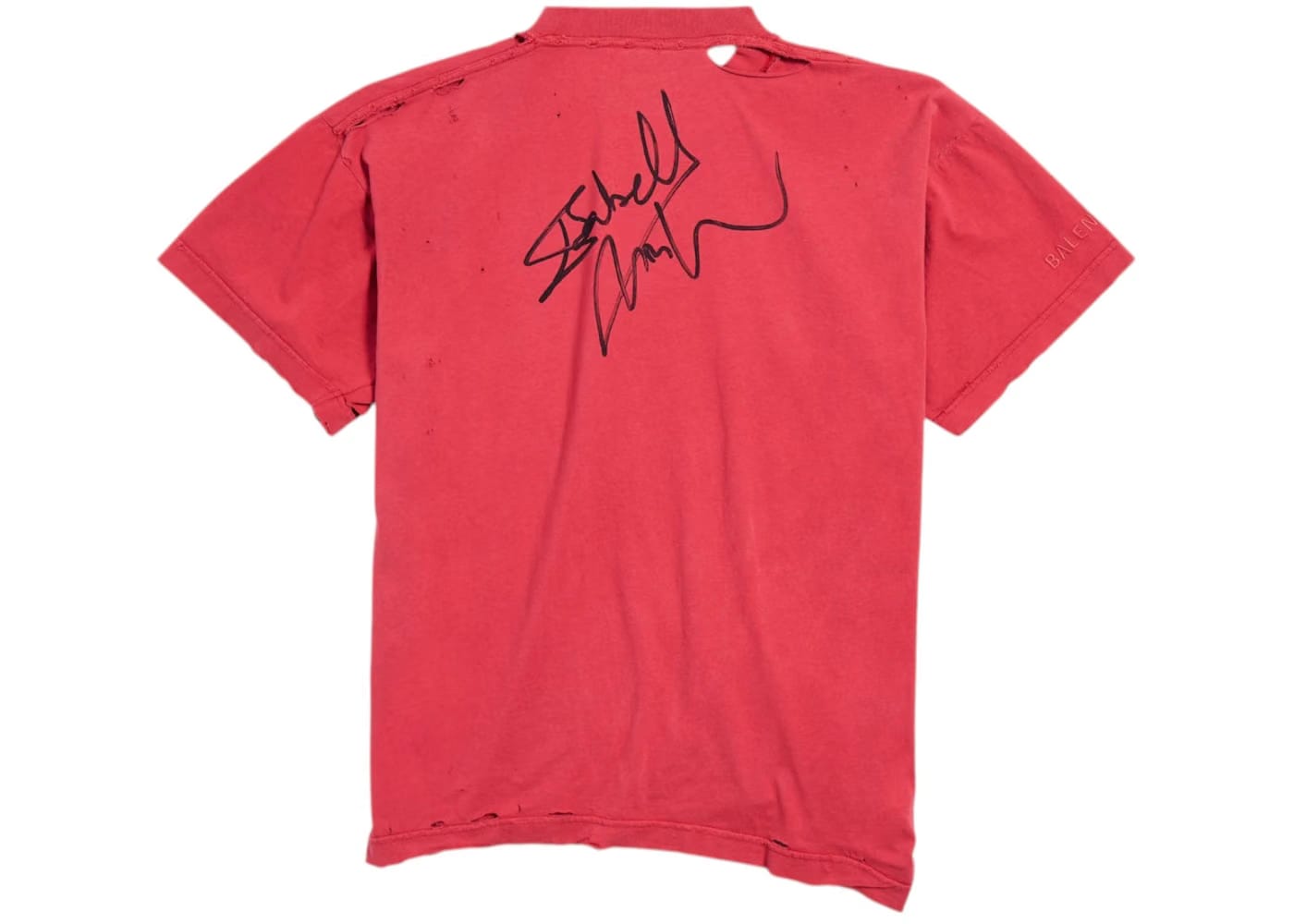 Balenciaga Ambassador Fanclub Series - Isabelle Boxy T-Shirt Faded Red