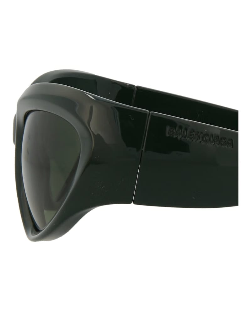 Balenciaga Shield-Frame Bio Injection Sunglasses Green/Green/Green (BB0228S-30013403-002)