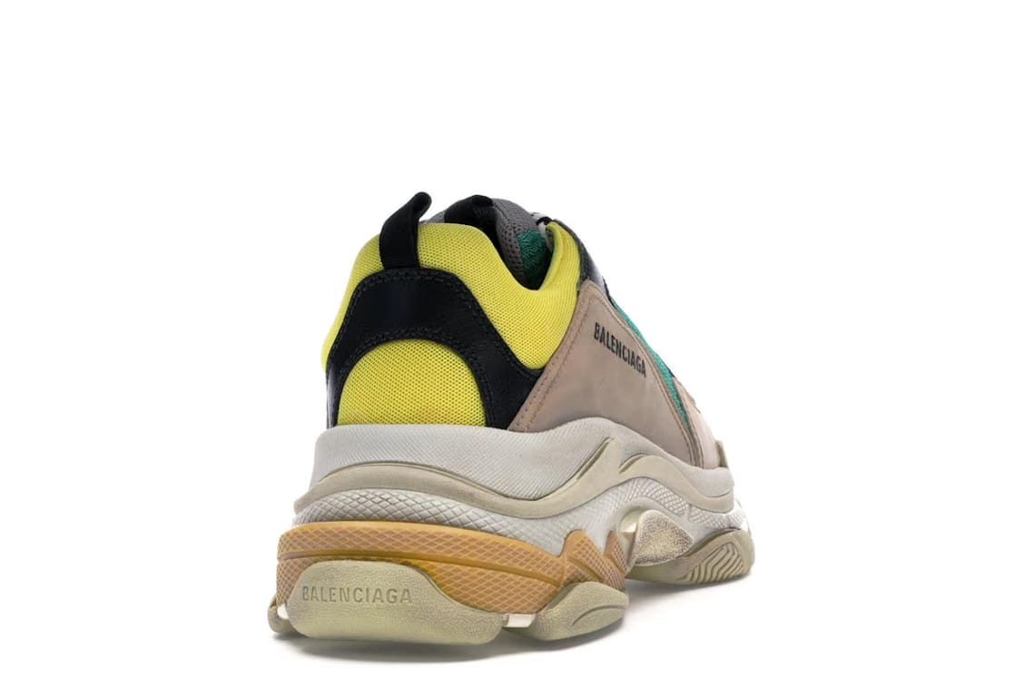 Balenciaga Triple S Beige Green Yellow (2018 Reissue)