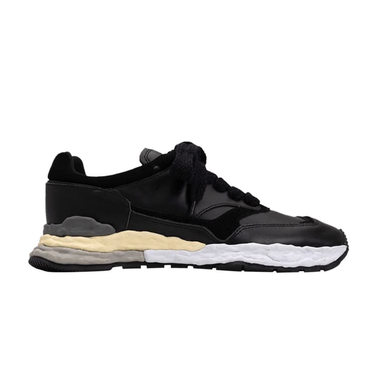 Maison Mihara Yasuhiro George OG Sole Leather Low Black