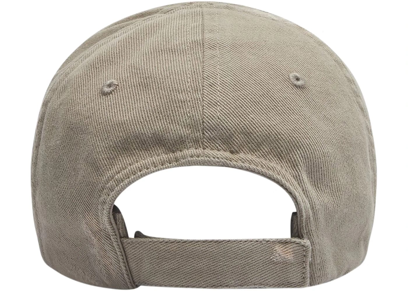 Balenciaga Logo Visor Cap Dark Beige/Dark Beige