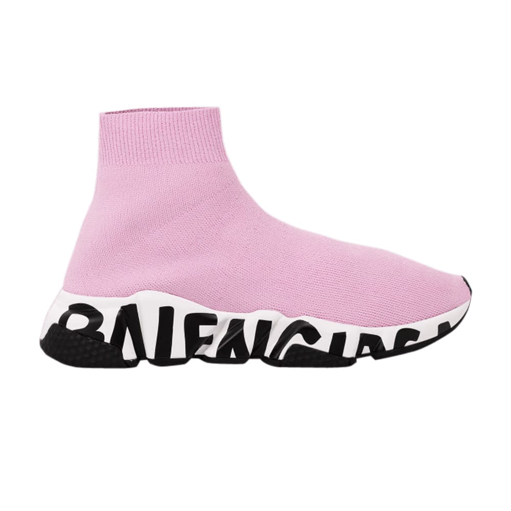 Balenciaga Speed Graffiti Pink Black (Women's)