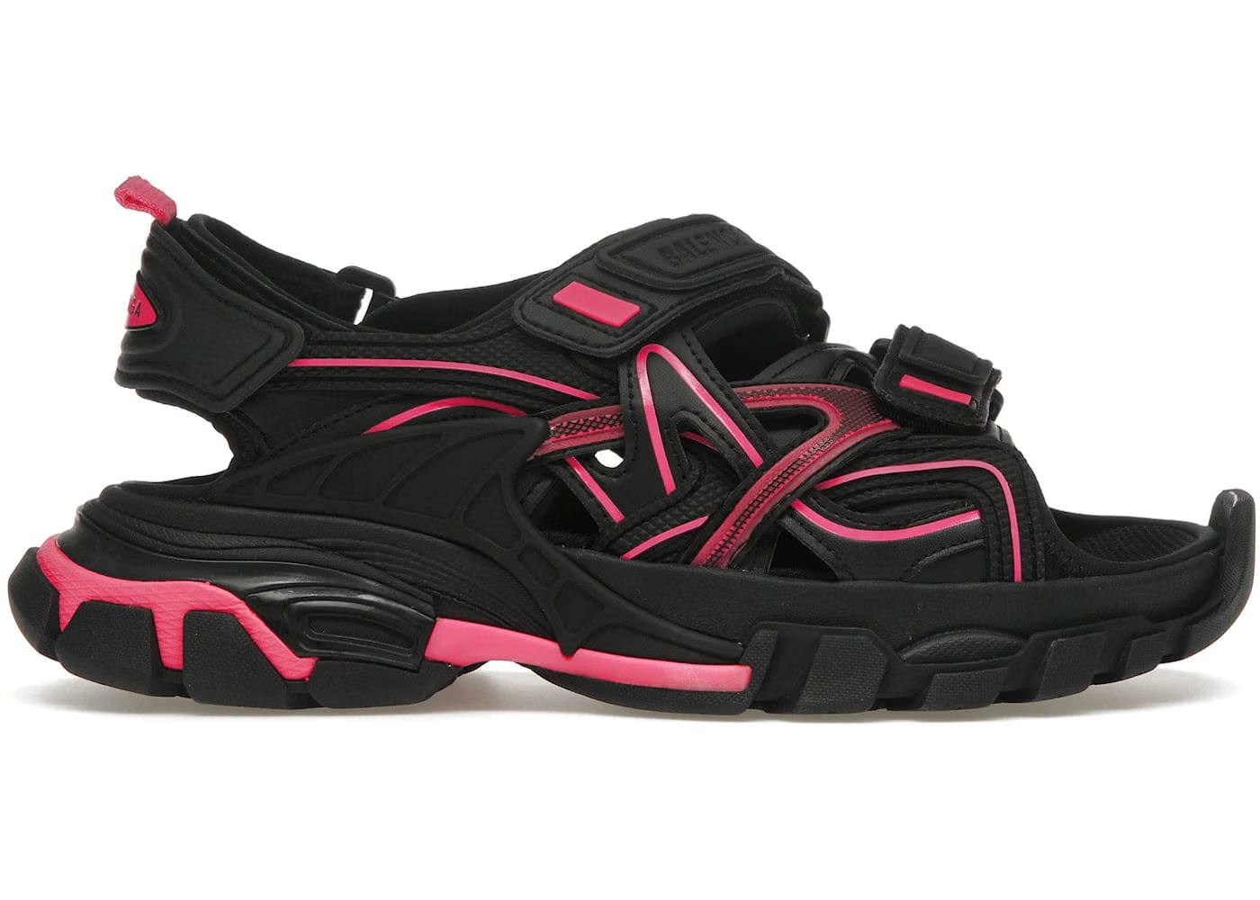 Balenciaga Track Sandal Black Pink (Women's)