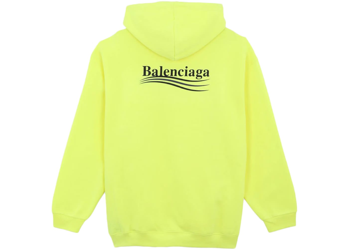 Balenciaga Campaign Logo Hoodie Green
