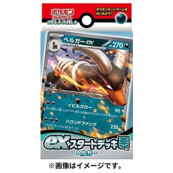 Pokemon Card Game TCG Starter Set - DARK - Houndoom