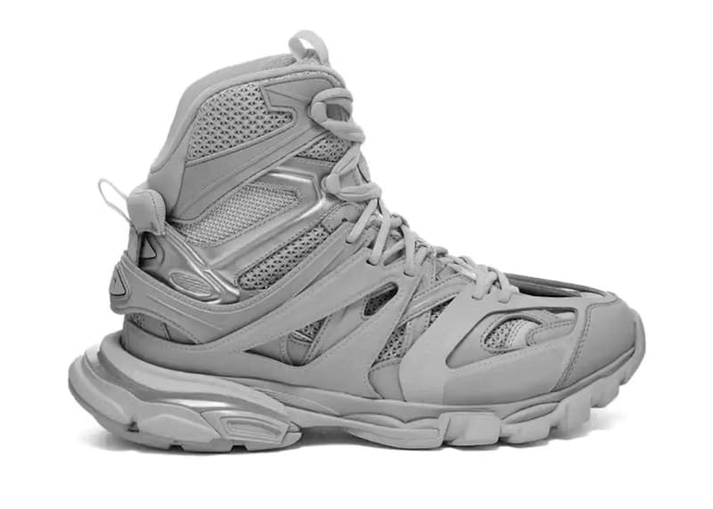 Balenciaga Track Hike Boots Grey