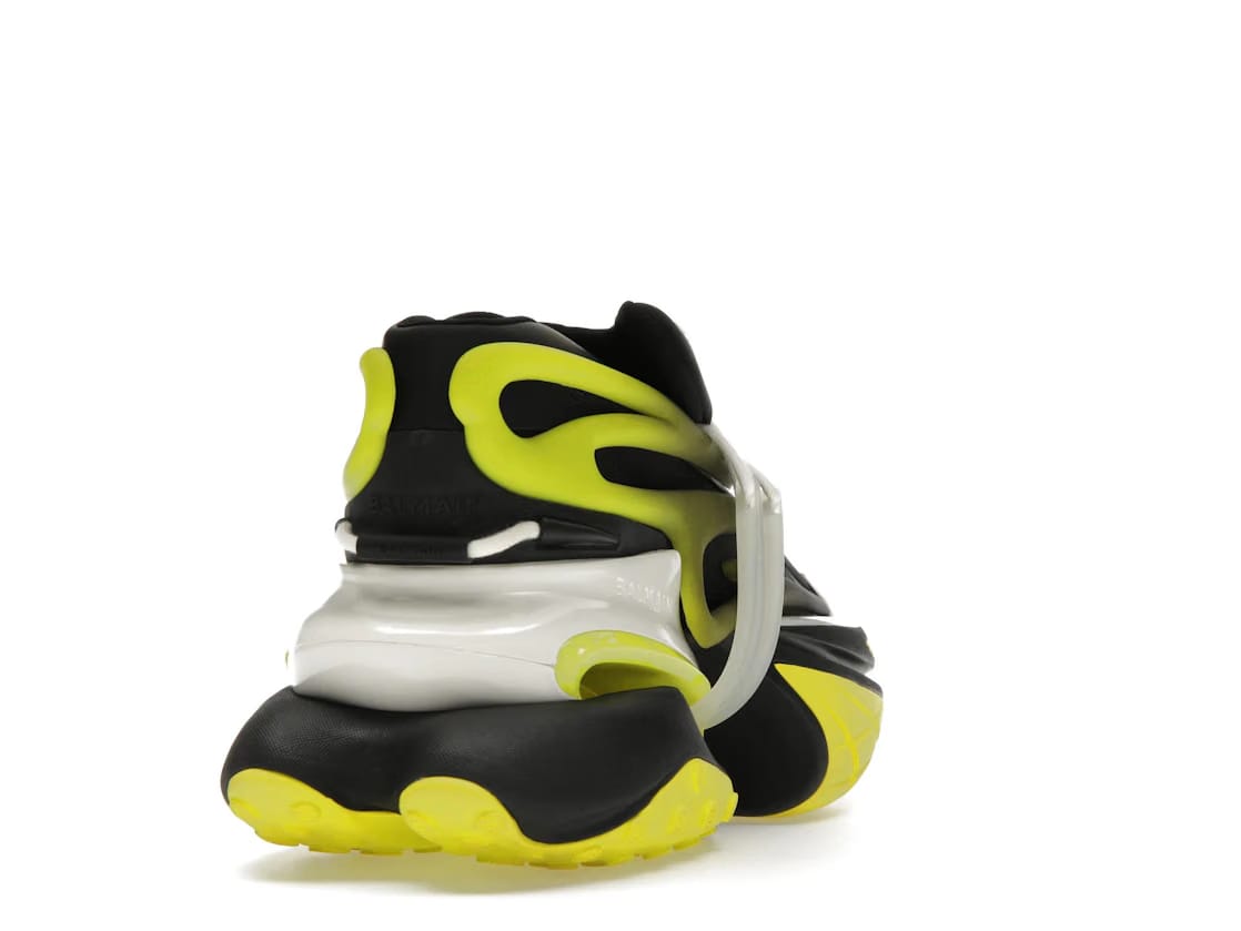 Balmain Unicorn Low-Top Black Yellow