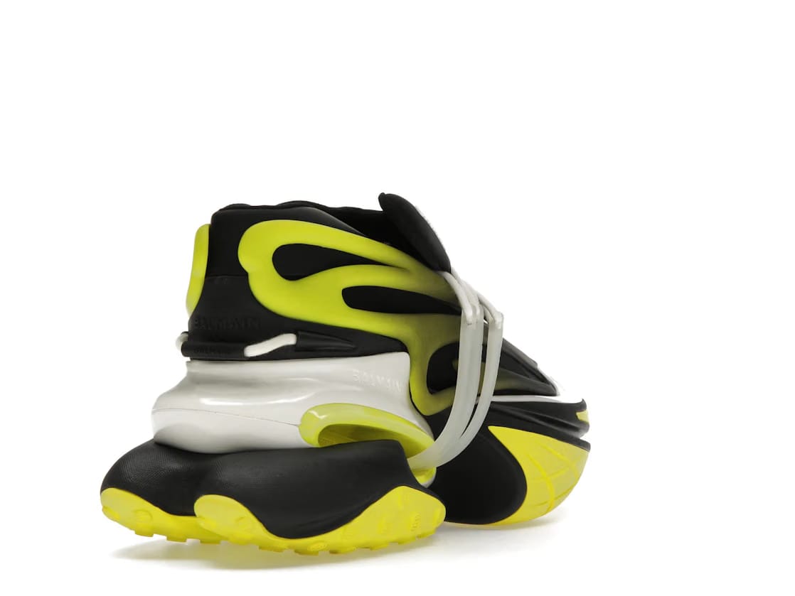 Balmain Unicorn Low-Top Black Yellow