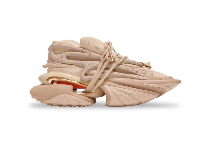 Balmain Unicorn Low-Top Beige