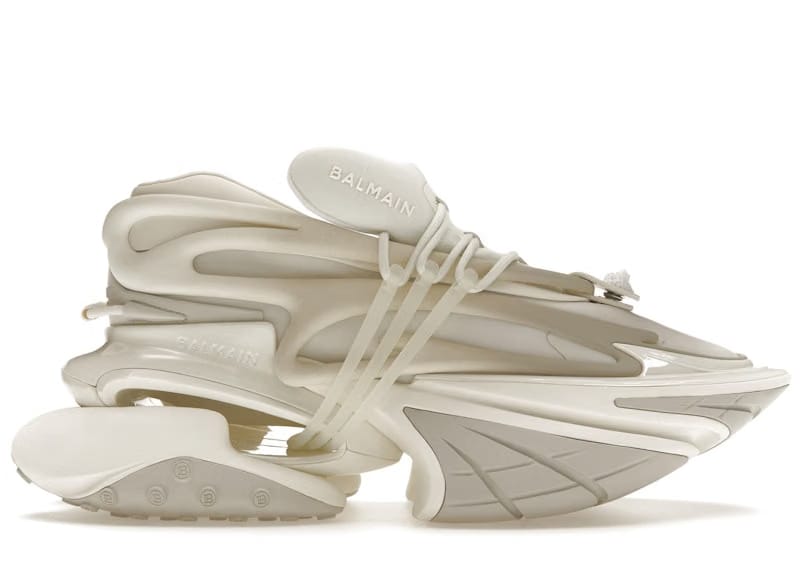 Balmain Unicorn Low-Top White