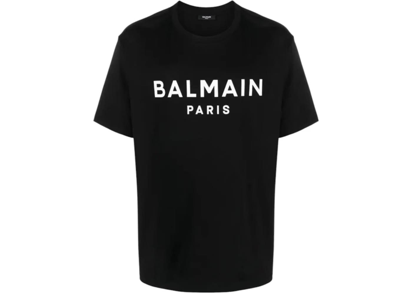 Balmain Logo Print T-Shirt White