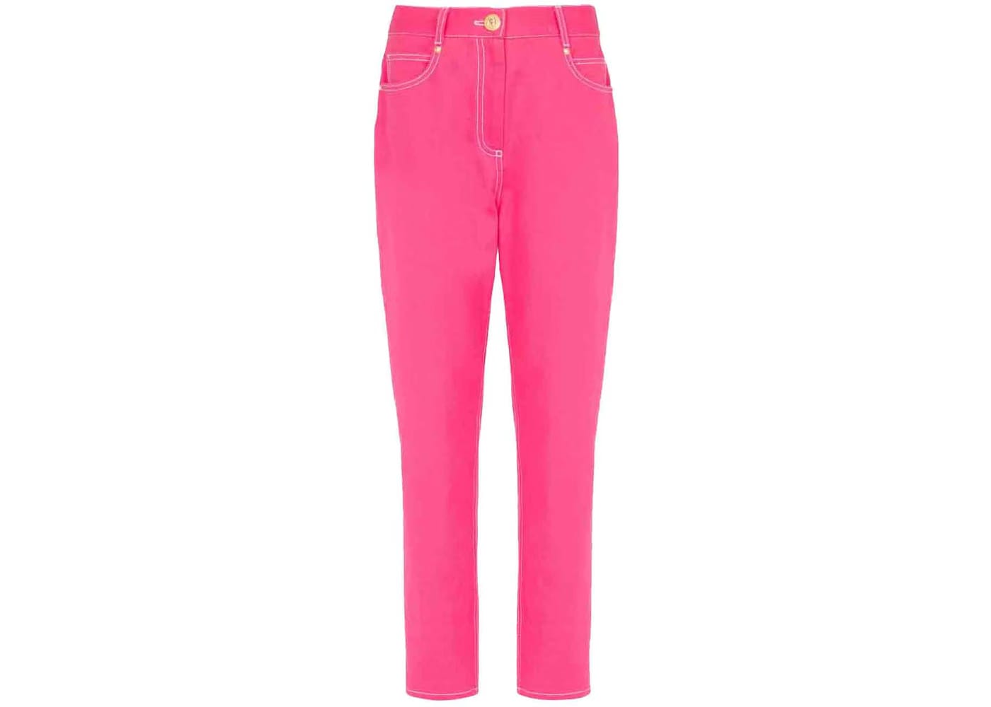 Balmain x Barbie - Boyfriend Cut Jeans Pink