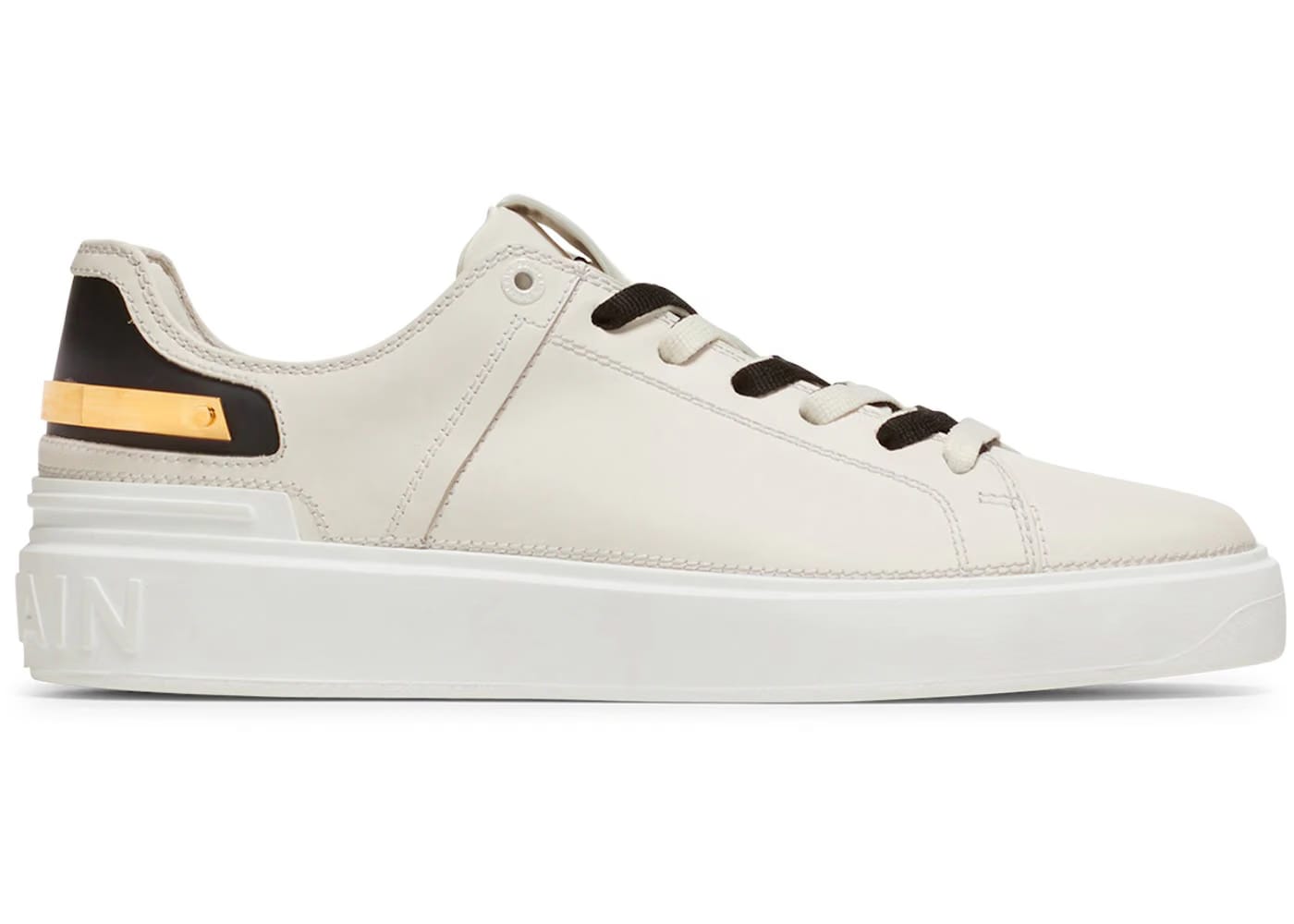 Balmain B-Court Low-Top White Black