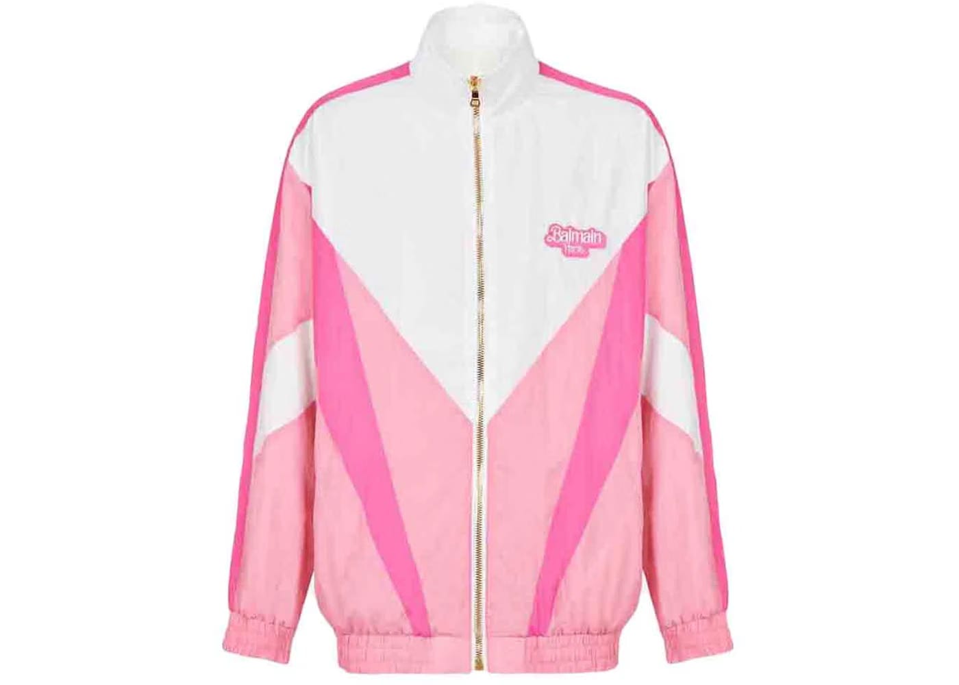 Balmain x Barbie - Nylon Jacket Pink and White