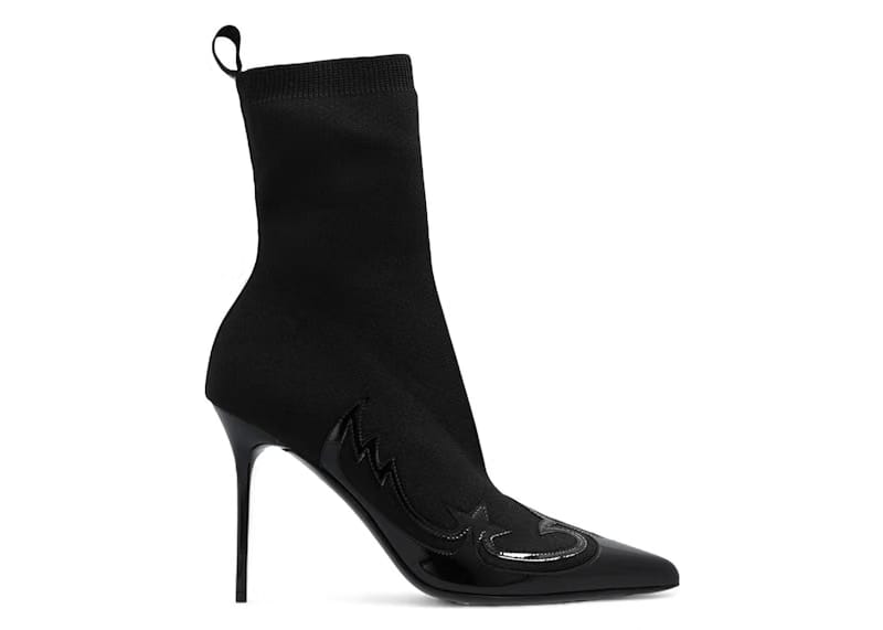 Balmain Heeled Ankle Boots Black (Women's)