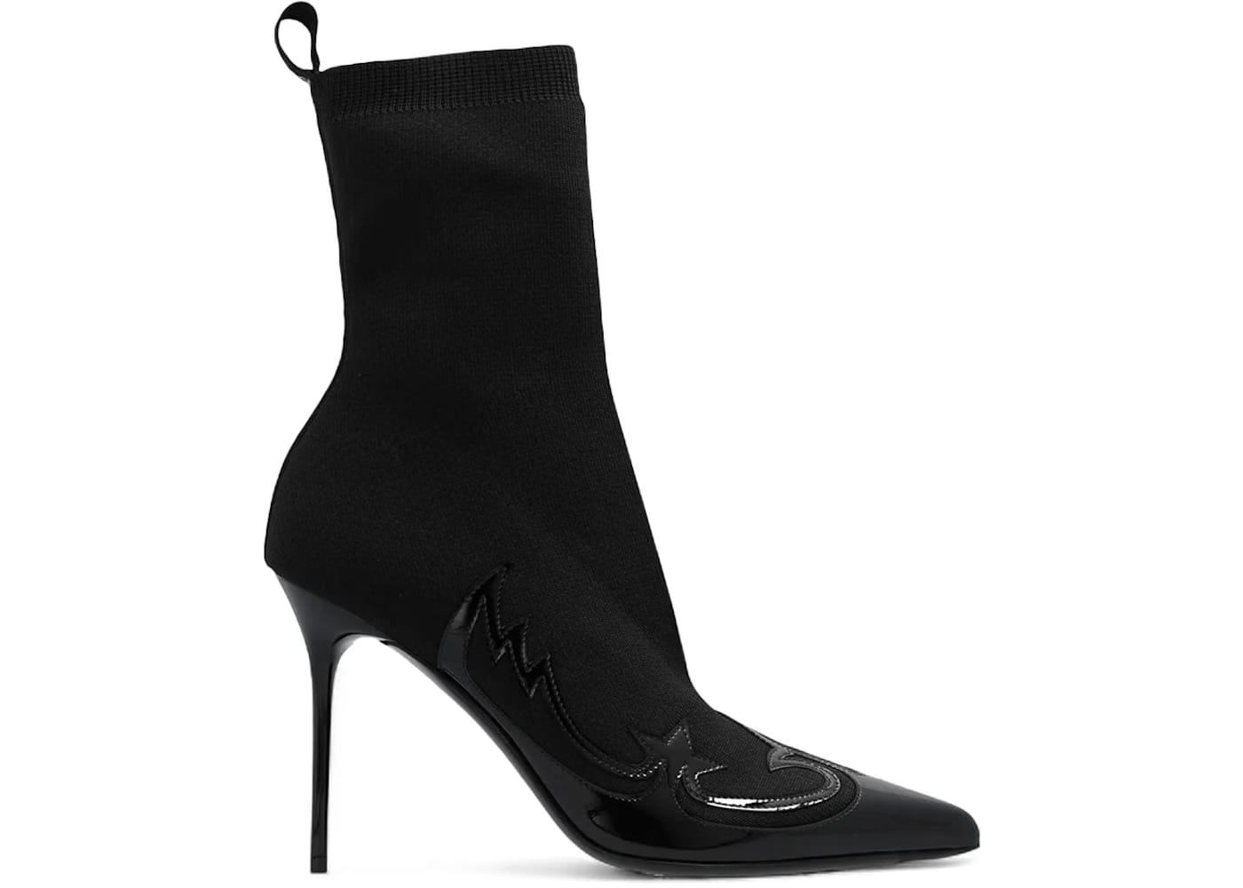 Balmain Heeled Ankle Boots Black (Women's)