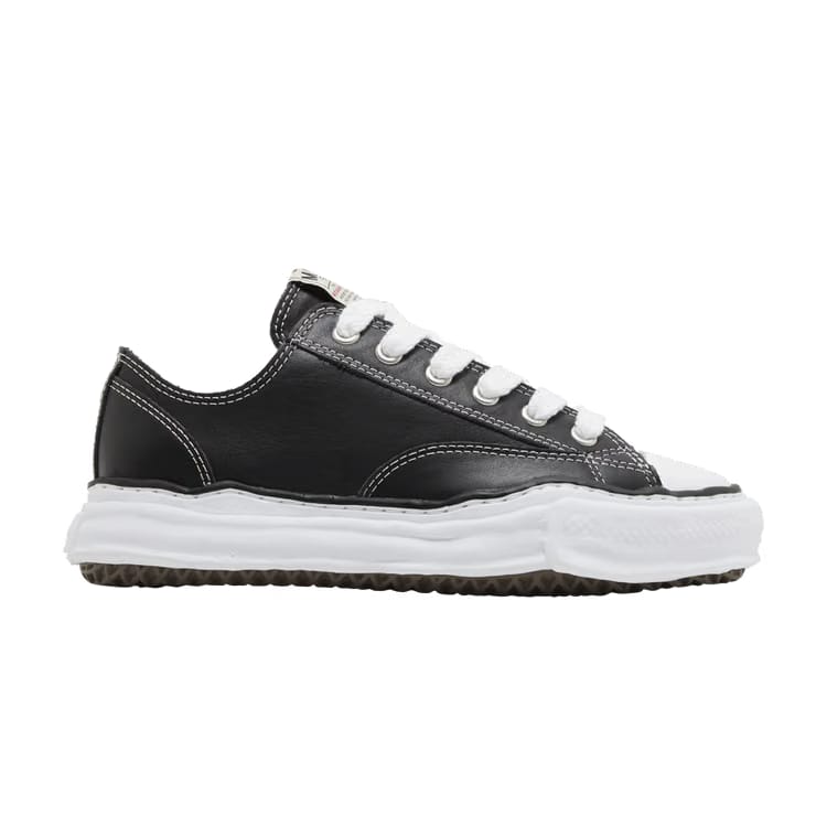 Maison Mihara Yasuhiro Peterson OG Sole Leather Low Black