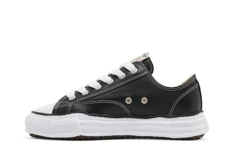 Maison Mihara Yasuhiro Peterson OG Sole Leather Low Black