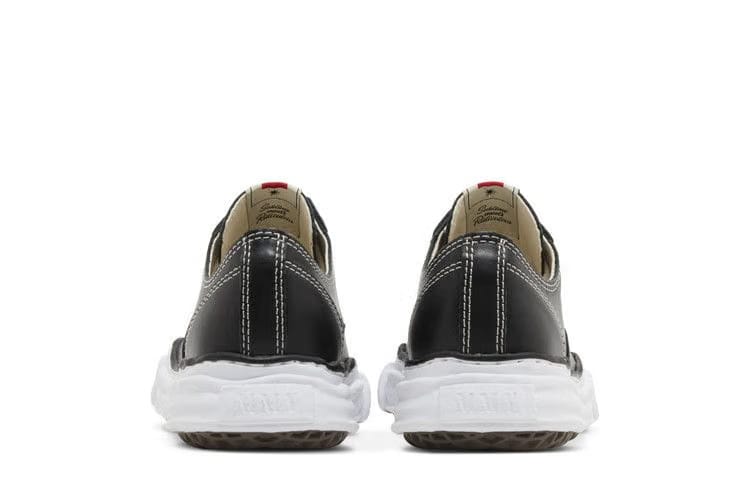 Maison Mihara Yasuhiro Peterson OG Sole Leather Low Black