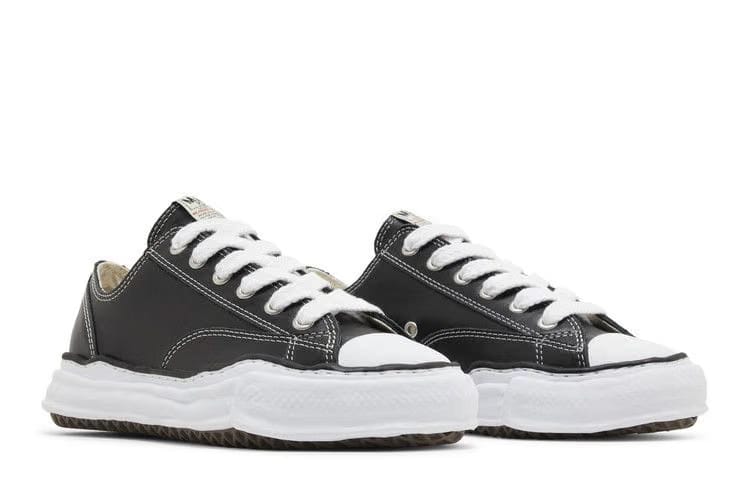 Maison Mihara Yasuhiro Peterson OG Sole Leather Low Black