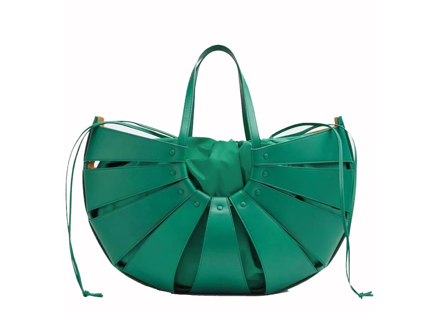 Bottega Veneta The Shell Large Handbag Green