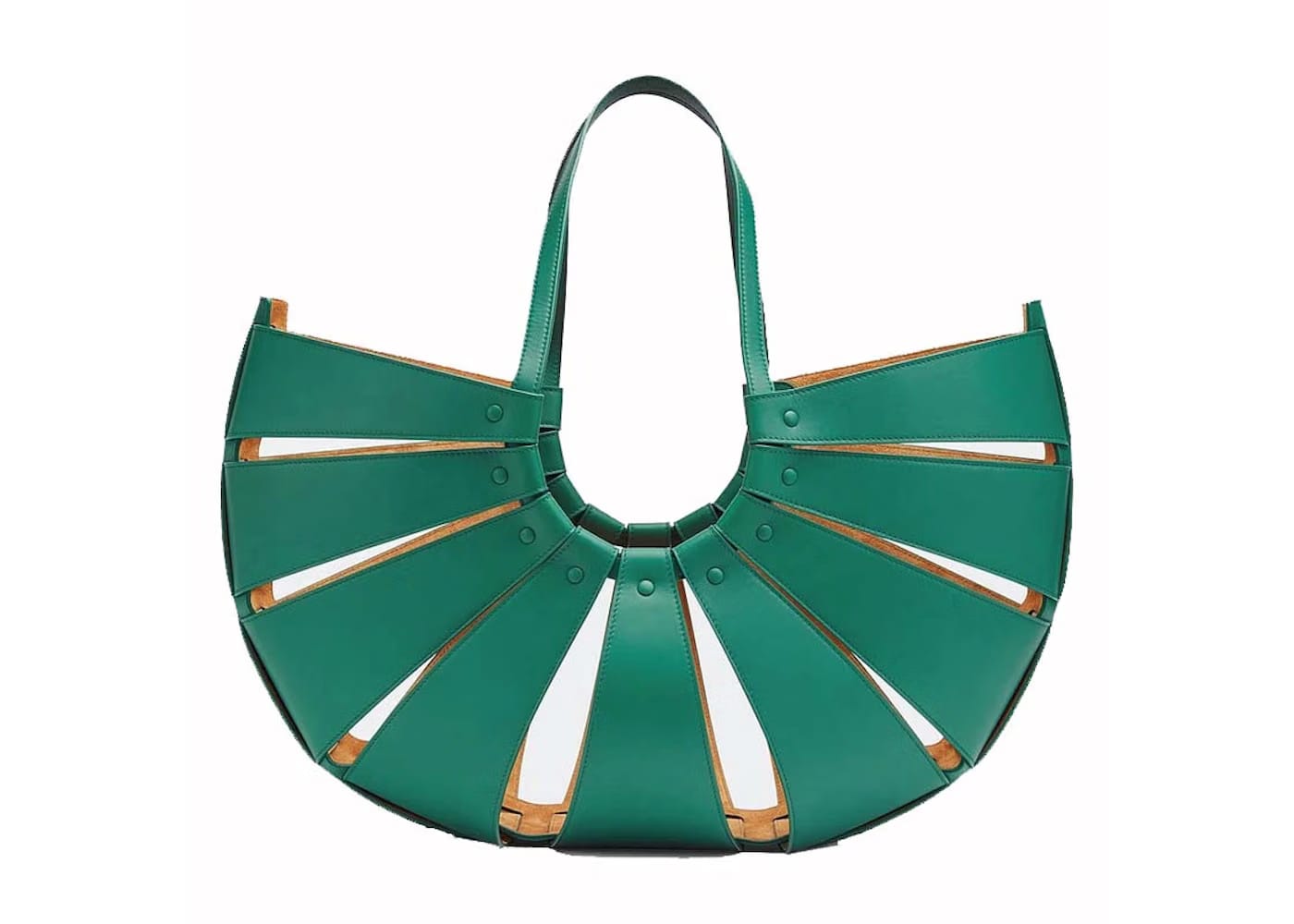Bottega Veneta The Shell Large Handbag Green