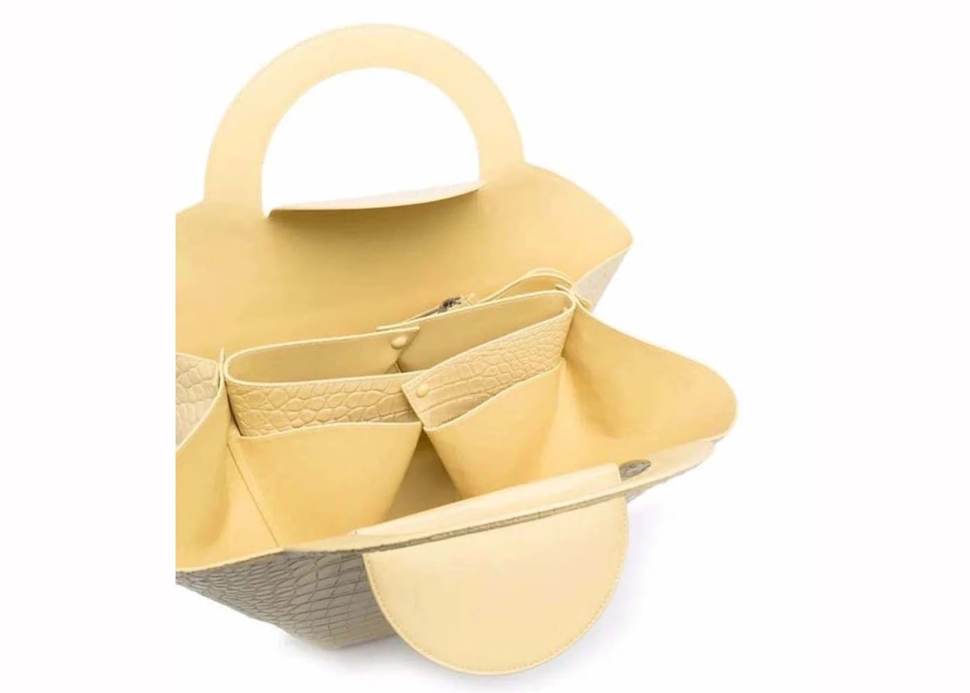 Bottega Veneta Doll Handbag Yellow