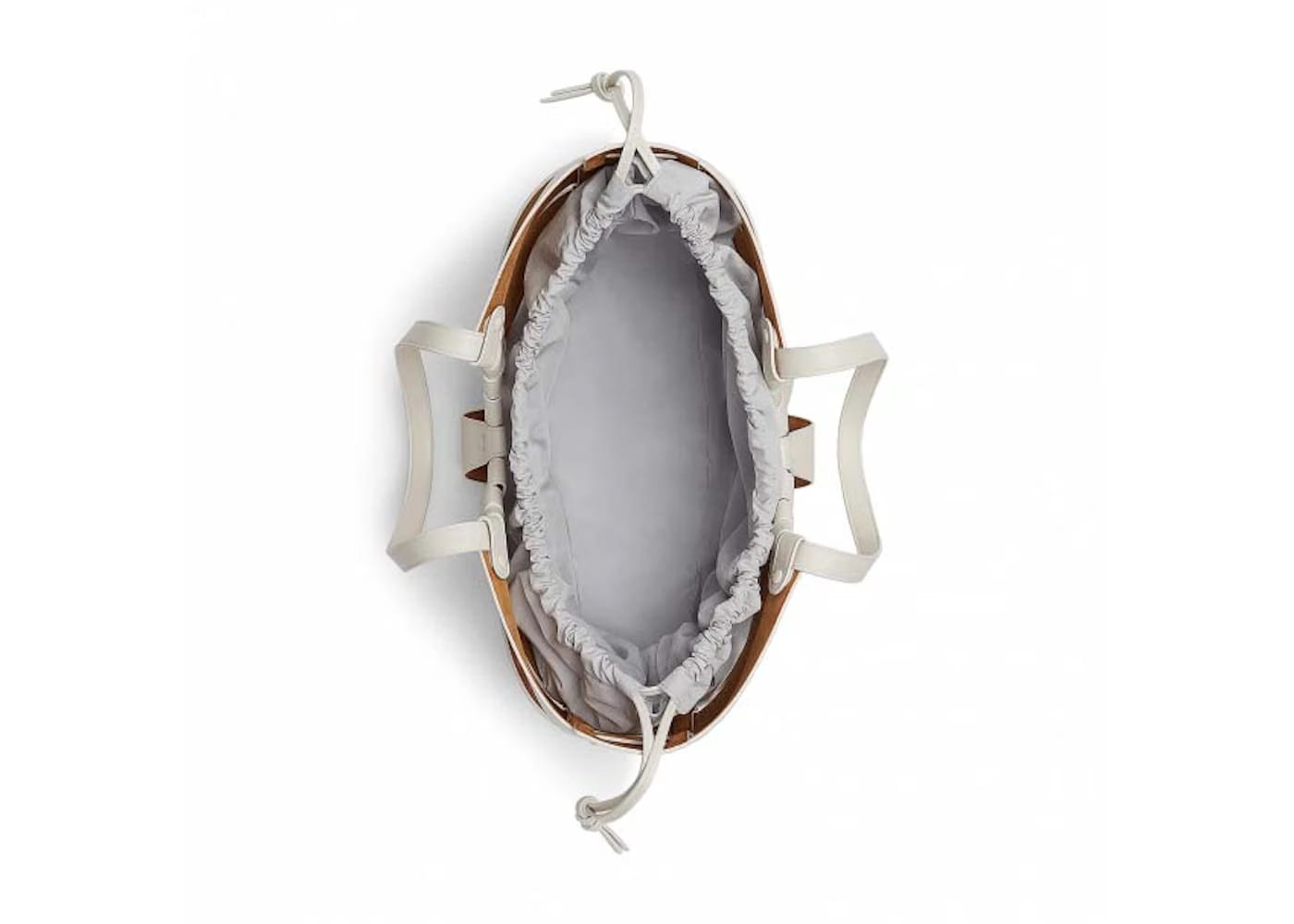 Bottega Veneta The Shell Medium Handbag Grey