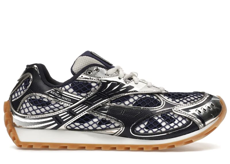 Bottega Veneta Orbit Abyss Silver