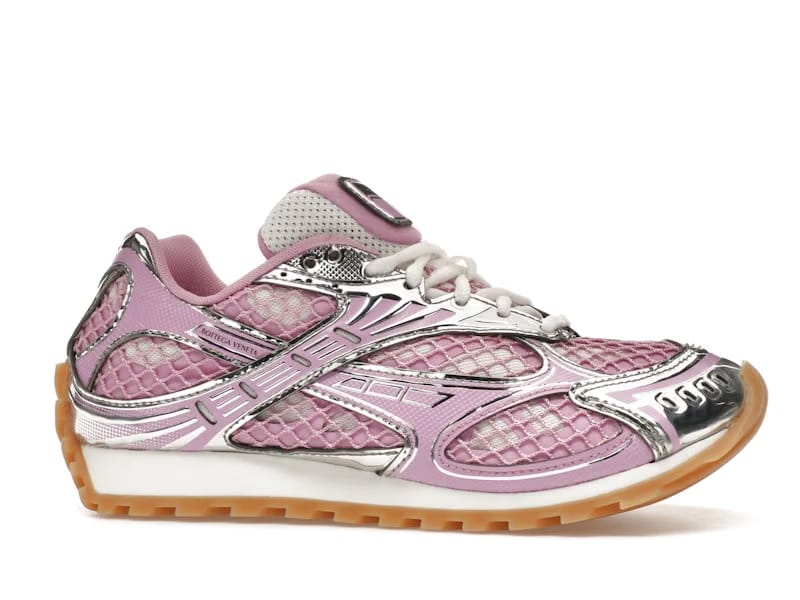 Bottega Veneta Orbit Gloss Silver (Women's)