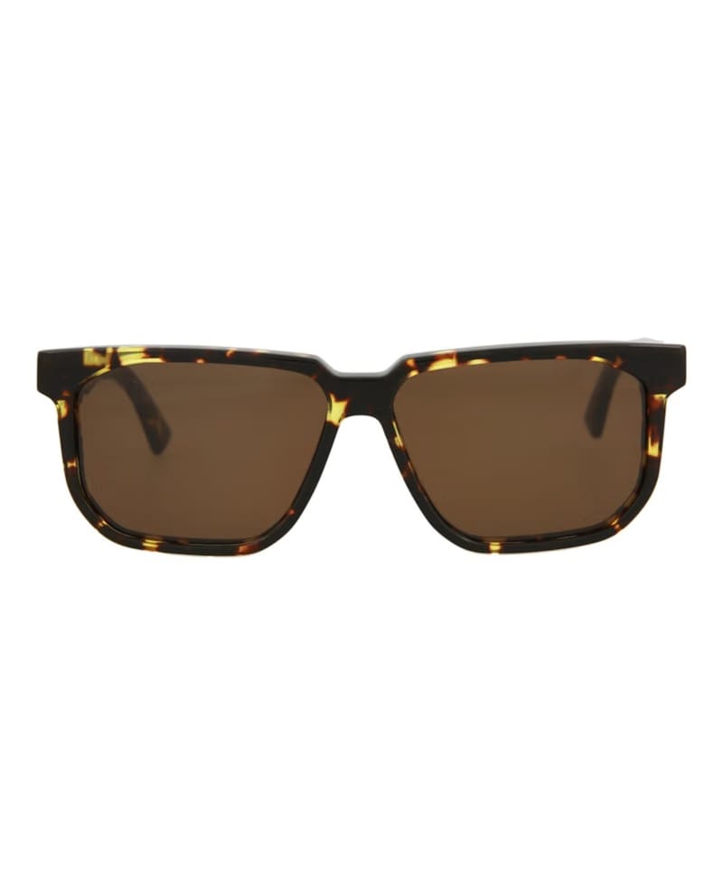 Bottega Veneta Square Rectangle Sunglasses Havana/Havana/Brown (BV1033S-30008532-002)