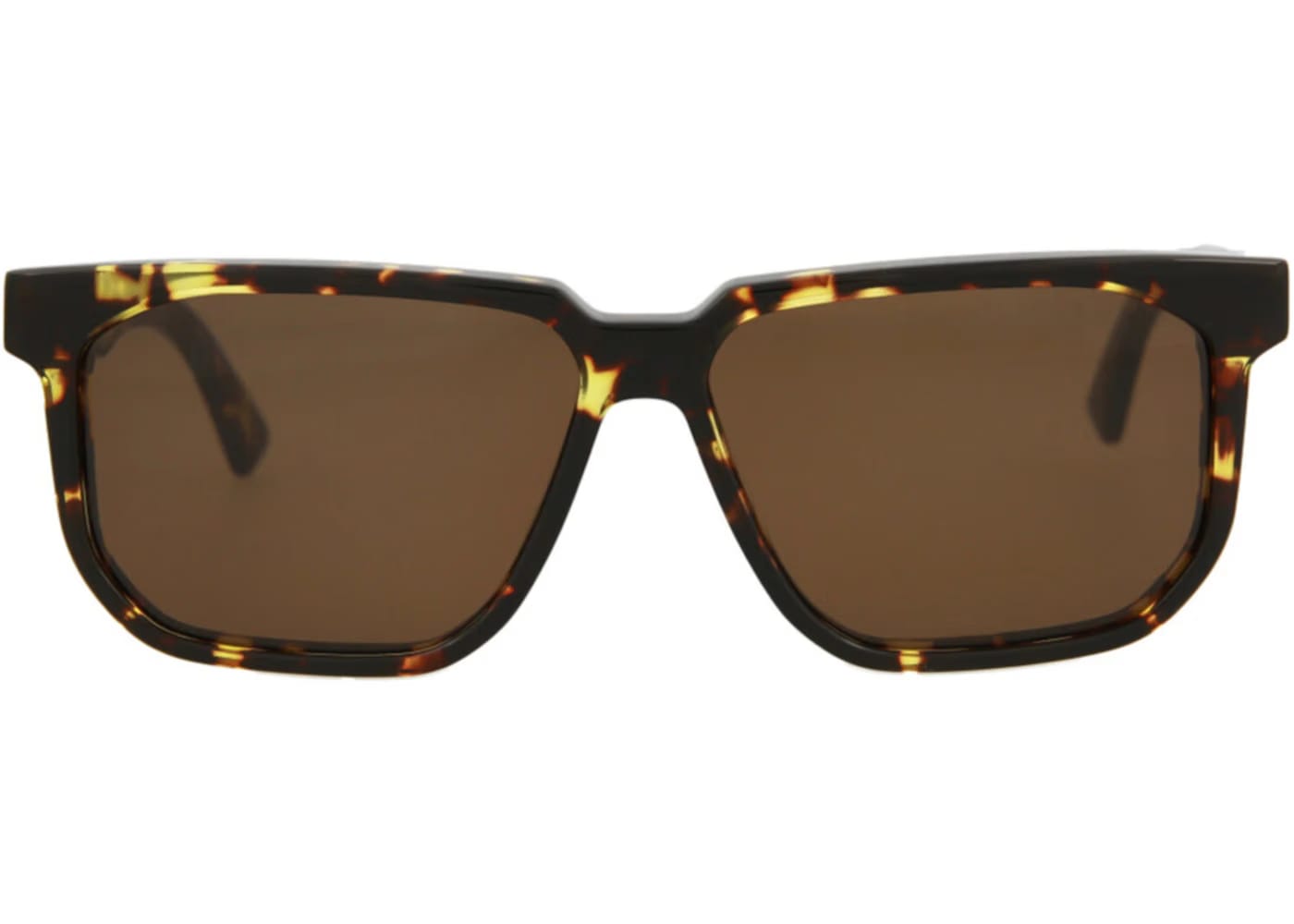 Bottega Veneta Square Rectangle Sunglasses Havana/Havana/Brown (BV1033S-30008532-002)