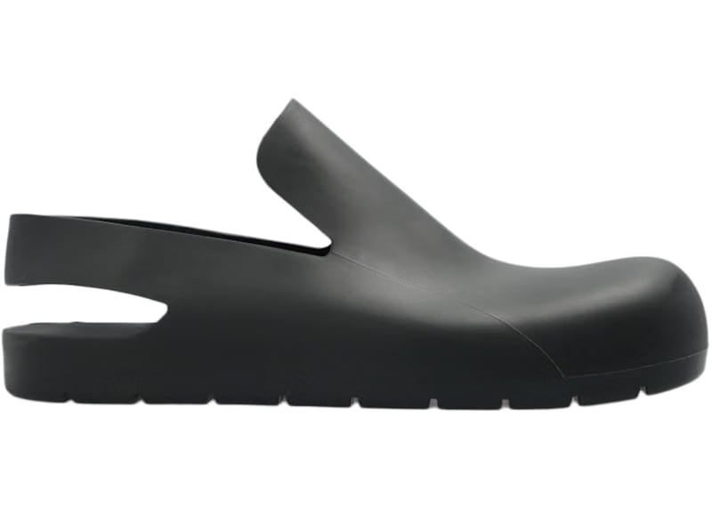Bottega Veneta Rubber Slingback Puddle Shoe Black (Women's)